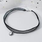 925 Sterling Silver Smiley Face Pendant Choker As Shown In Figure - One Size