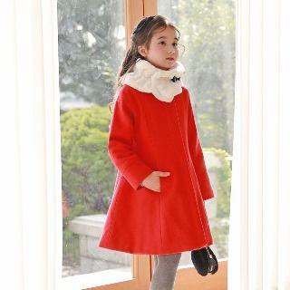 Family Matching Quilted Tweed Coat