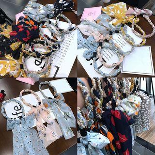 Printed Chiffon Headband