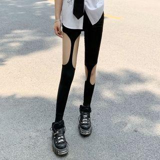 Cut-out Leggings