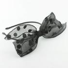 Dotted Bow Hair Band As Shown In Figure - One Size