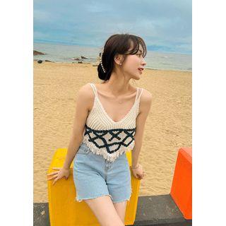 Sleeveless Boho Crochet Top