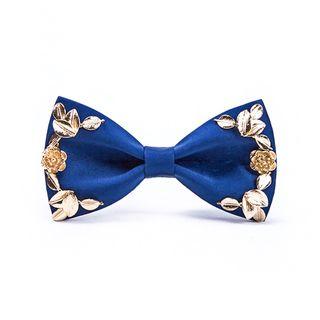 Embellished Flower Bow Tie