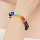 Color Bead Bracelet 01 - 11633 - Multicolor - One Size