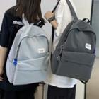 Set: Nylon Backpack + Charm