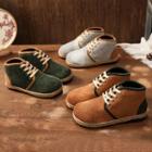 Corduroy Lace-up Shoes