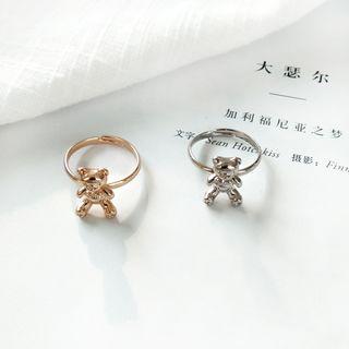 Alloy Bear Ring