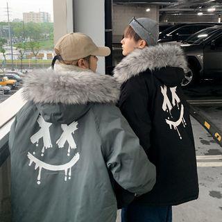 Smiley Face Hooded Parka