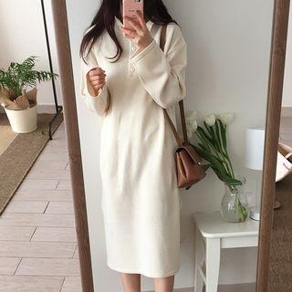 Polo Neck Sweater Dress