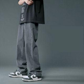 Wide Leg Straight Leg Jeans