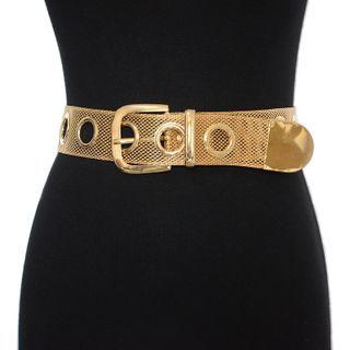 Mesh Metal Grommet Belt