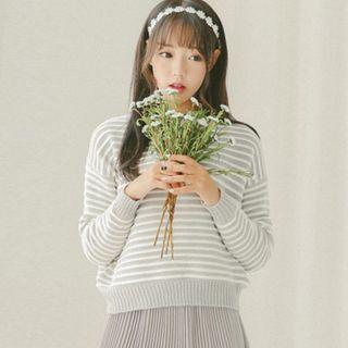 Pinstriped Sweater