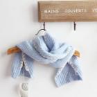 Knitted Scarf Sky Blue - One Size