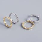 Chain Link Hoop Earring