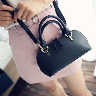 Faux Leather Cross Body Bag