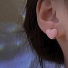 Heart / Glaze Alloy Earring