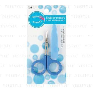 Kai - Scissors For Eyebrow & Body Hair With Cover 1 Pc