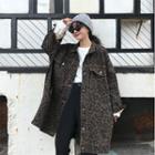 Leopard Oversize Jacket Leopard - One Size