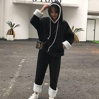 Set: Fleece Lined Hoodie + Pants