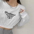 Embroidered Cropped Pullover In 5 Colors