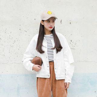 Cur Out Denim Jacket