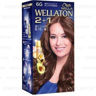 Wella - Wellation 2 + 1 Liquid Hair Color (#6g) 1 Set