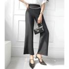 Wide Dress Pants With Chain