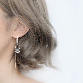 Alloy Dream Catcher Dangle Earring 1 Pair - As Shown In Figure - One Size
