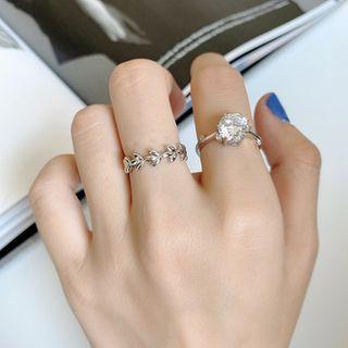 925 Sterling Silver Branches / Ring Ring