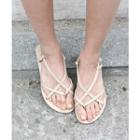 Cross Strap Sandals