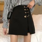 Safety Pin A-line Skirt