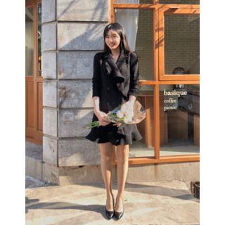 Dali Hotel Flounced Blazer Dress
