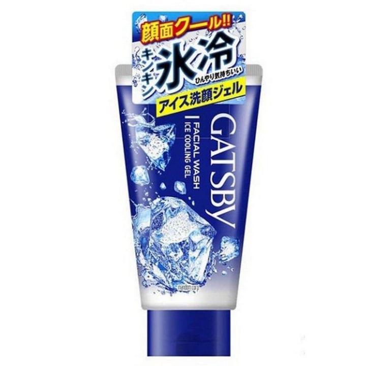 Mandom - Gatsby Facial Wash Ice Cooling Gel 130g