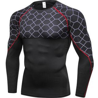 Sport Printed Long-sleeve T-shirt