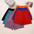Elastic-waist Knit Shorts