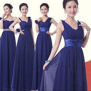 Chiffon Bridesmaid Dress (6 Designs)