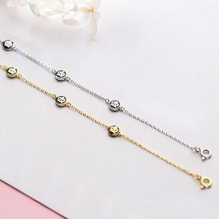 925 Sterling Silver Crown Bracelet