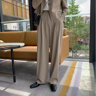 Formal Baggy-fit Dress Pants
