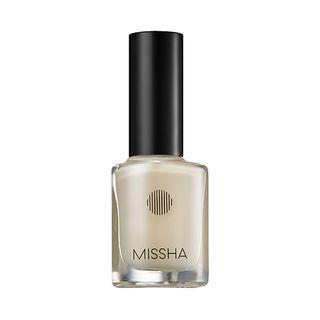 Missha - Self Nail Salon Color Look - 5 Colors #wh03 Pale Robe
