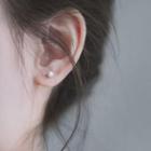 S925 Silver Faux Pearl Ear Stud