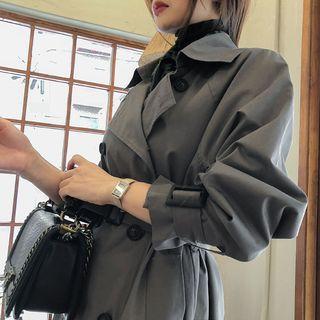 Belted Cotton Classic Trench Coat