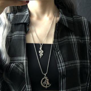 Snake Pendant Necklace