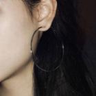 Set: Hoop Earring (3 Pairs) 234 - Silver - One Size
