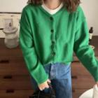 Cardigan Green - One Size