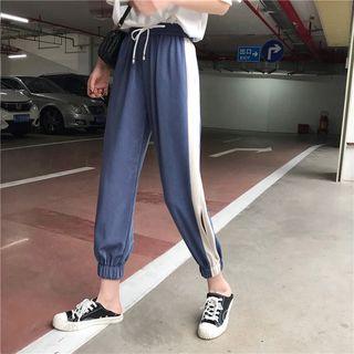 Cropped Pantswide High-waist Harem Pants Sweatpants