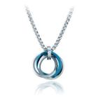 Hoop Pendant Stainless Steel Necklace