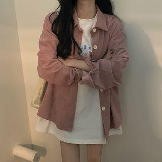 Long-sleeve Lapel Top
