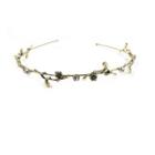 Embellished Branches Headband Gold - One Size
