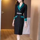 Retro Tweed Dress