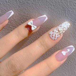 Heart Sequin Nail Art Decoration